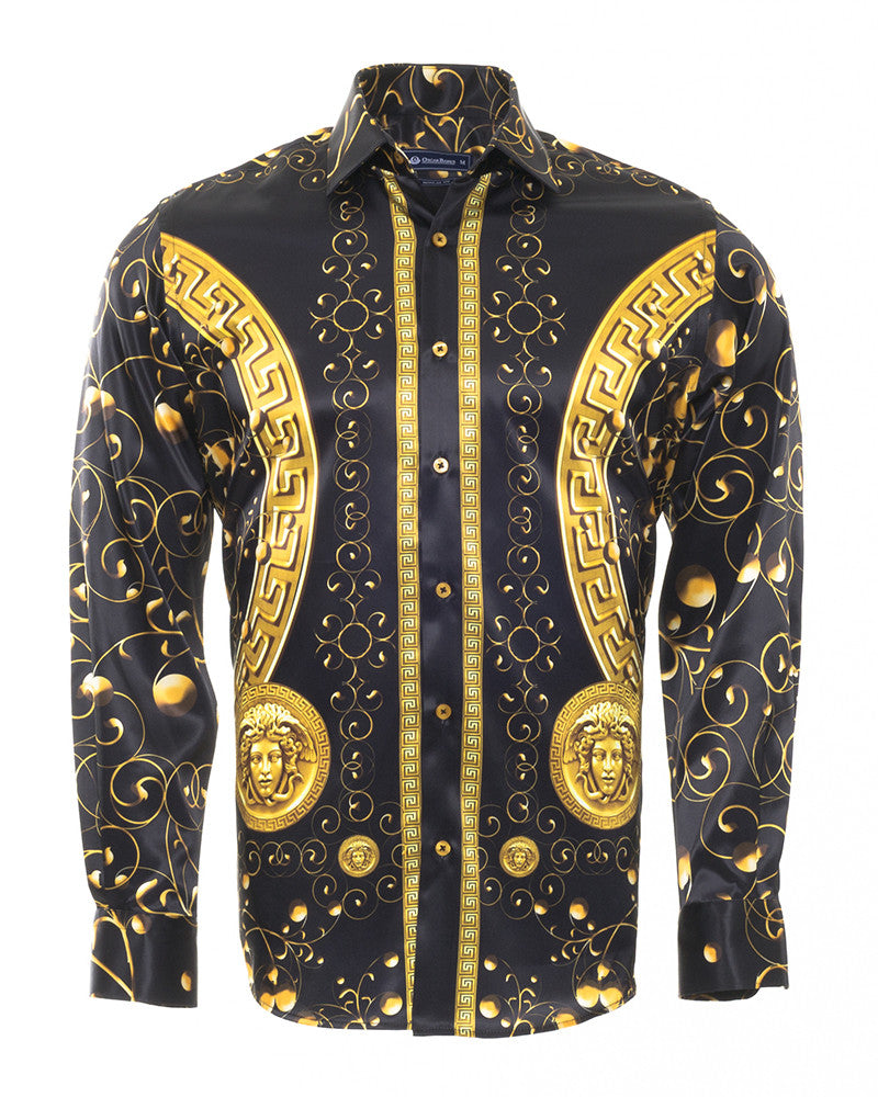 Roman Ornament Print Shirt