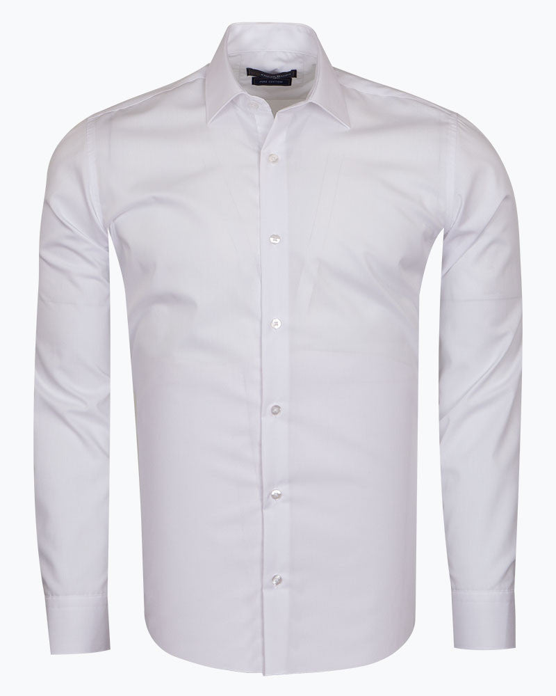 Plain Pure Cotton Men's Shirt