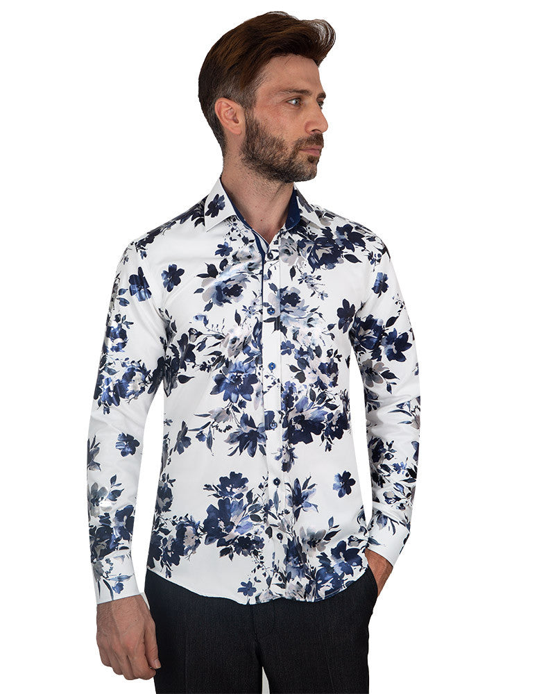 Blossoming Floral Print Shirt