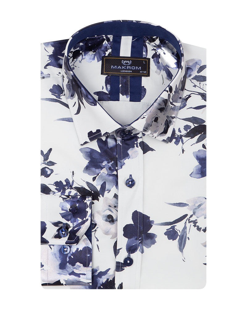 Blossoming Floral Print Shirt