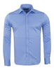 Blue Classic Single Cuff Men's Shirt