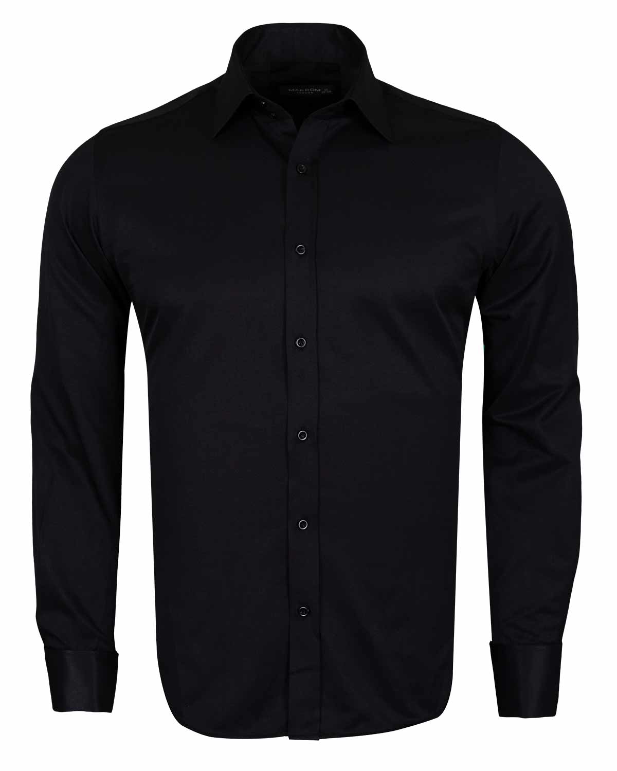 Black Shirt Men Black Shirt Makrom